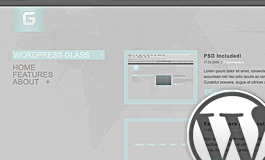 WordPress Glass Theme WordPress Glass Theme