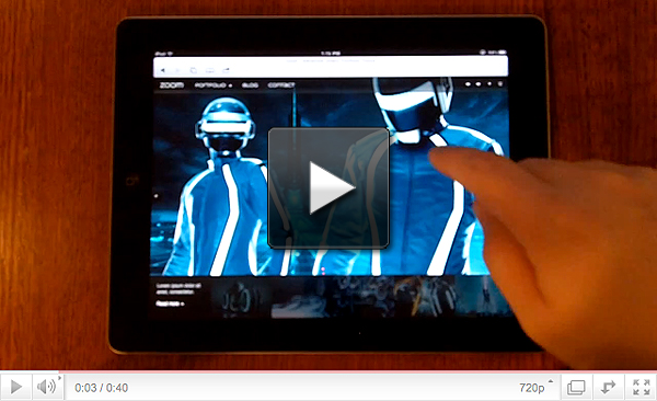 iPad Demo Video