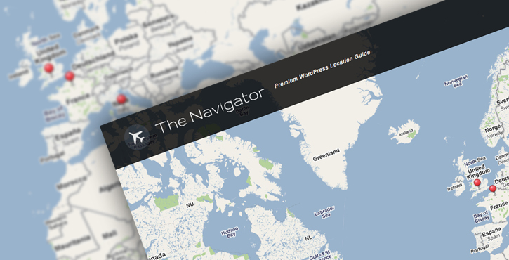 The Navigator: Premium WordPress Location Guide + Blog Theme