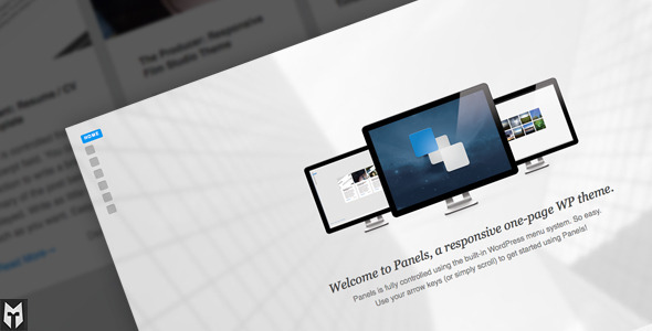 Panels: One-Page Responsive WordPress Theme