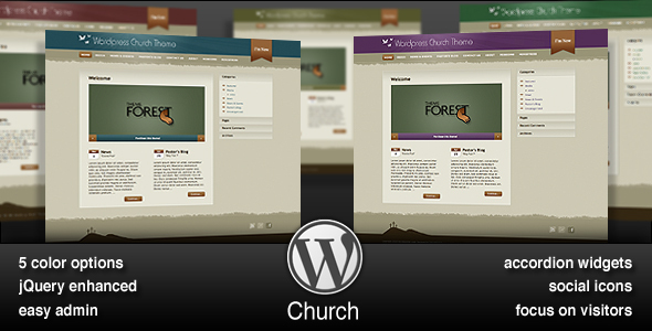 WordPress Church Theme